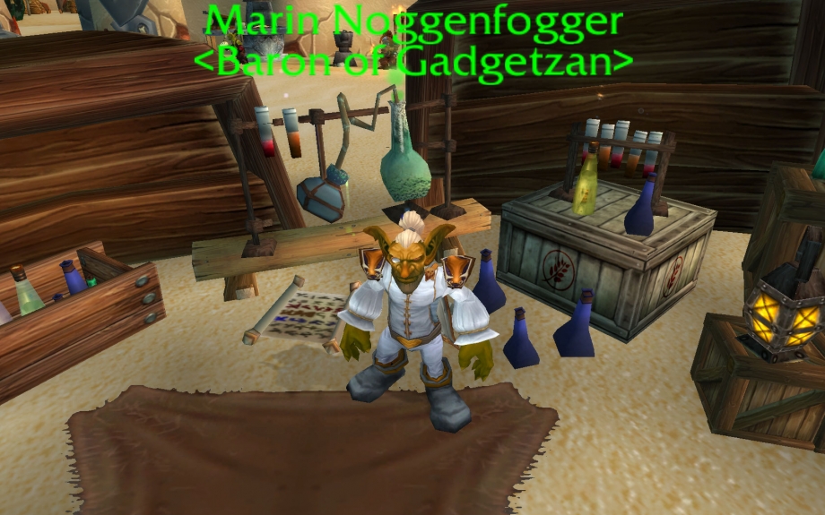 Nowy Baron Gadgetzan pan Noggenfogger